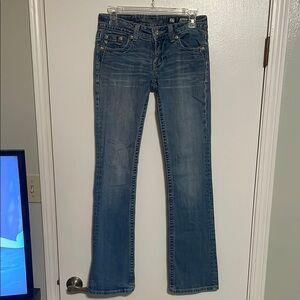 Miss Me Blue Boot Cut Jeans with Classic Style